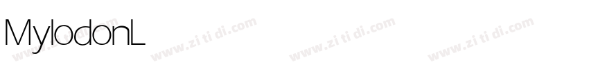 Mylodon Light字体转换